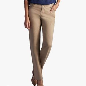 Petite Lee Comfort Fit Trouser Chinos. Size 14.